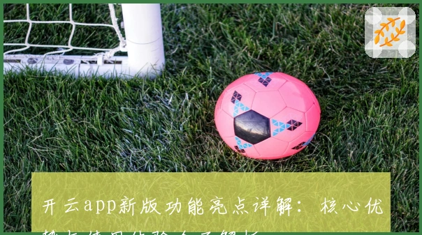开云app新版功能亮点详解：核心优势与使用体验全面解析